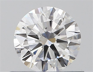 Picture of Natural Diamond 0.50 Carats, Round with Very Good Cut, F Color, VVS1 Clarity and Certified by GIA