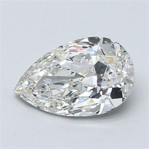 Foto Diamante Natural 2.22 quilates, De pera , Color H, claridad SI1 y certificado GIA de