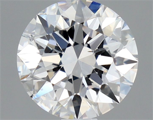 Picture of Natural Diamond 0.90 Carats, Round with Excellent Cut, D Color, SI1 Clarity and Certified by GIA