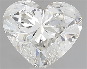 Picture of Natural Diamond 1.70 Carats, Heart with  Cut, G Color, SI1 Clarity and Certified by HRD