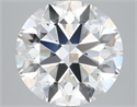Natural Diamond 4.02 Carats, Round with Excellent Cut, E Color, VS1 Clarity and Certified by GIA