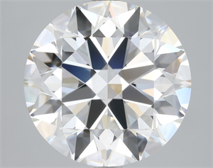 Picture of Natural Diamond 4.02 Carats, Round with Excellent Cut, E Color, VS1 Clarity and Certified by GIA