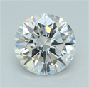 Del inventario de diamantes de laboratorio, 1.01 quilates, Redondo , Color D, claridad VS2 y certificado IGI