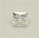 Natural Diamond 0.71 Carats, Princess with  Cut, G Color, IF Clarity and Certified by IGI