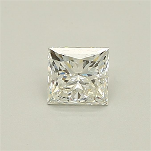 Foto Diamante Natural 0.71 quilates, Princesa , Color G, claridad IF y certificado IGI de
