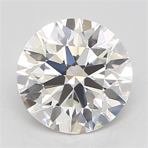 Foto Diamante Natural 0.50 quilates, Redondo , Color H, claridad IF y certificado GIA de