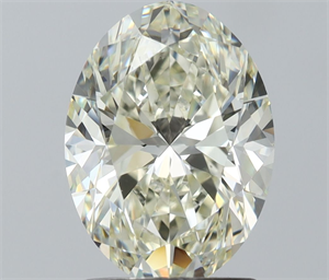 Foto Diamante Natural 1.60 quilates, Ovalado , Color K, claridad VS1 y certificado IGI de