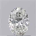 Natural Diamond 0.78 Carats, Oval with  Cut, G Color, VS1 Clarity and Certified by GIA