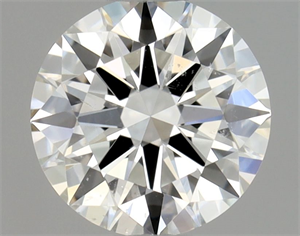 Picture of Natural Diamond 0.70 Carats, Round with Excellent Cut, G Color, SI1 Clarity and Certified by GIA