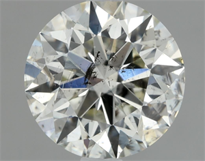 Picture of Natural Diamond 1.13 Carats, Round with Excellent Cut, I Color, SI2 Clarity and Certified by IGI