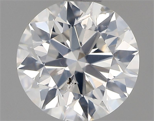 Picture of Natural Diamond 0.81 Carats, Round with Excellent Cut, H Color, SI2 Clarity and Certified by GIA