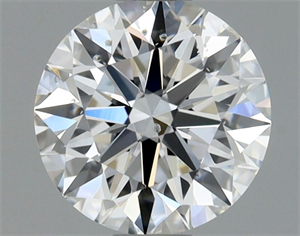 Foto Diamante Natural 0.71 quilates, Redondo , Color D, claridad SI1 y certificado GIA de