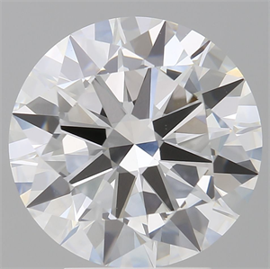 Picture of Lab Grown Diamond 4.03 Carats, Round with Excellent Cut, F Color, VVS2 Clarity and Certified by IGI