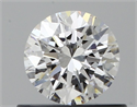 Diamante Natural 0.50 quilates, Redondo , Color D, claridad SI1 y certificado GIA
