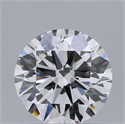 Diamante Natural 0.70 quilates, Redondo , Color D, claridad SI2 y certificado GIA