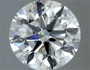 Foto Diamante Natural 2.07 quilates, Redondo , Color I, claridad SI2 y certificado GIA de