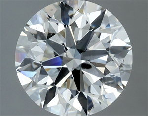 Foto Diamante Natural 2.07 quilates, Redondo , Color I, claridad SI2 y certificado GIA de