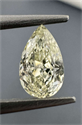 Natural Diamond 0.51 Carats, Pear with  Cut, N Color, SI2 Clarity and Certified by GIA