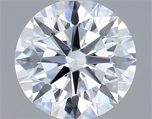 Picture of Lab Grown Diamond 1.04 Carats, Round with Ideal Cut, D Color, VVS2 Clarity and Certified by IGI