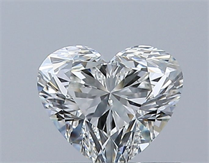 Picture of Natural Diamond 0.50 Carats, Heart with  Cut, I Color, VS1 Clarity and Certified by GIA