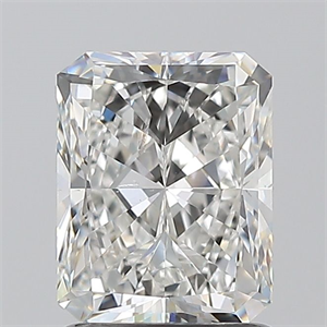 Picture of Natural Diamond 1.50 Carats, Radiant with  Cut, G Color, SI1 Clarity and Certified by GIA
