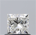 Diamante Natural 0.60 quilates, Princesa , Color I, claridad VS2 y certificado GIA