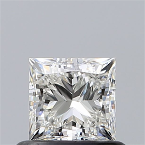 Foto Diamante Natural 0.60 quilates, Princesa , Color I, claridad VS2 y certificado GIA de