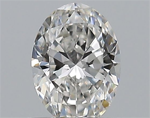 Picture of Natural Diamond 0.41 Carats, Oval with  Cut, F Color, VS2 Clarity and Certified by GIA