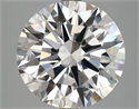 Lab Grown Diamond 4.69 Carats, Round with Ideal Cut, G Color, VS2 Clarity and Certified by IGI