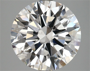 Picture of Lab Grown Diamond 4.69 Carats, Round with Ideal Cut, G Color, VS2 Clarity and Certified by IGI
