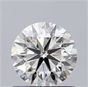 Diamante Natural 0.90 quilates, Redondo , Color K, claridad VVS1 y certificado GIA