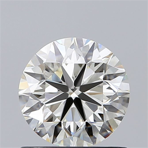 Picture of Natural Diamond 0.90 Carats, Round with Very Good Cut, K Color, VVS1 Clarity and Certified by GIA