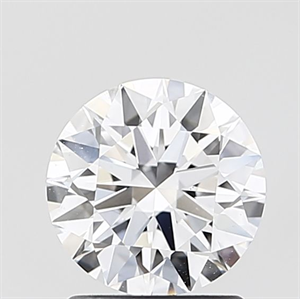 Picture of Lab Grown Diamond 1.50 Carats, Round with Ideal Cut, D Color, VS1 Clarity and Certified by IGI