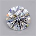 Diamante Natural 0.41 quilates, Redondo , Color F, claridad SI1 y certificado GIA