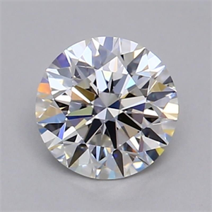 Foto Diamante Natural 0.41 quilates, Redondo , Color F, claridad SI1 y certificado GIA de