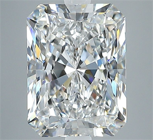 Picture of Natural Diamond 3.01 Carats, Radiant with  Cut, D Color, VS1 Clarity and Certified by GIA