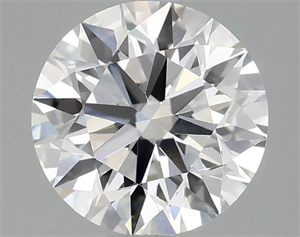Picture of Lab Grown Diamond 1.10 Carats, Round with Excellent Cut, E Color, VVS2 Clarity and Certified by IGI
