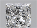 Diamante Natural 0.72 quilates, Princesa , Color D, claridad VS1 y certificado GIA