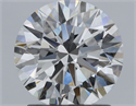 Diamante Natural 1.73 quilates, Redondo , Color H, claridad VVS2 y certificado GIA