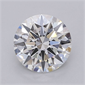 Lab Grown Diamond 1.50 Carats, Round with Ideal Cut, E Color, VS2 Clarity and Certified by IGI
