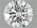 Lab Grown Diamond 2.01 Carats, Round with Excellent Cut, D Color, VVS2 Clarity and Certified by IGI