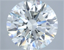 Natural Diamond 2.94 Carats, Round with Excellent Cut, I Color, VS2 Clarity and Certified by IGI