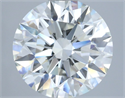Natural Diamond 2.94 Carats, Round with Excellent Cut, I Color, VS2 Clarity and Certified by IGI