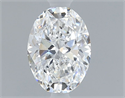 Natural Diamond 0.40 Carats, Oval with  Cut, E Color, VS1 Clarity and Certified by GIA