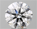 Natural Diamond 4.03 Carats, Round with Excellent Cut, F Color, VS2 Clarity and Certified by GIA