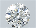 Diamante Natural 0.74 quilates, Redondo , Color J, claridad VS2 y certificado GIA