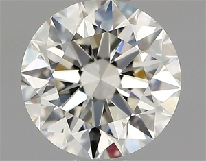 Picture of Natural Diamond 0.80 Carats, Round with Excellent Cut, K Color, VVS2 Clarity and Certified by GIA