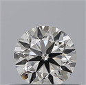 Natural Diamond 0.40 Carats, Round with Very Good Cut, E Color, VS1 Clarity and Certified by IGI