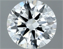 Diamante Natural 0.50 quilates, Redondo , Color H, claridad VS2 y certificado GIA