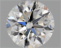 Natural Diamond 0.70 Carats, Round with Very Good Cut, I Color, VS2 Clarity and Certified by GIA